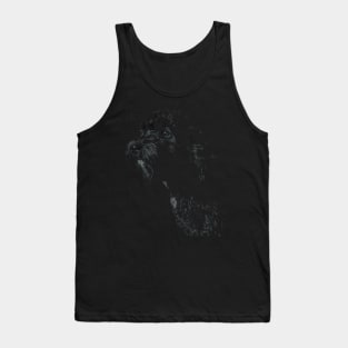 Black Cockapoo / Spoodle dog Tank Top